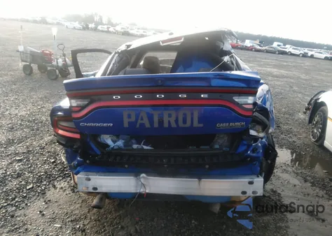 2018 Dodge Charger Police Rwd z USA, uszkodzony, nr VIN 2C3CDXAT3JH169644